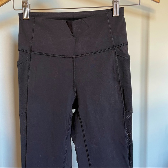 Lululemon Wonder Under Mesh Tight - Picture 1 of 5